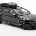 Audi RS6 C8 Avant Mythos Schwarz Mit Carbon-Dach Asien-Edition GT Spirit 1:18
