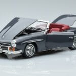 Mercedes 190 SL W121 Roadster Grau Norev 1:18