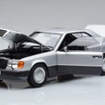 Mercedes 300 CE-24 C124 Coupé Silber Norev 1:18