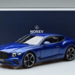 Bentley Bentley Continental GT Coupé Sequin Blau Norev 1:18 1:18 Metall