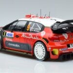 Citroen Citroen C3 WRC #9 S. Lefebvre / G. Moreau Tour de Corse 2017 Norev 1:18 1:18 Metall
