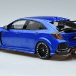 Honda Honda Civic FK8 Type R Schrägheck Mugen Blau Otto 1:18 1:18 Resin