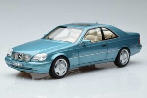 Mercedes CL600 C140 Blau Metallic Norev 1:18