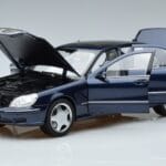 Mercedes Mercedes AMG S55 W220 Limousine Blau Norev 1:18 1:18 Metall
