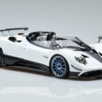Pagani Pagani Zonda HP Barchetta Karbon Weiß LCD 1:18 1:18 Metall