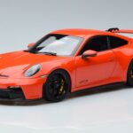 Porsche Porsche 911 992 GT3 Coupe Orange Norev 1:18 1:18 Metall